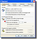 Internet Explorer - Opzioni