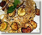 Spaghetti con zucchine